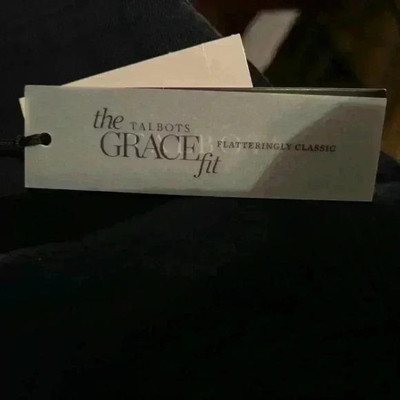 Talbots NWT Navy Women’s Suit Jacket Size 14 - Picture 2 of 13